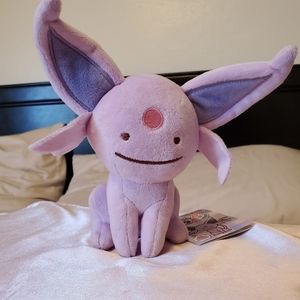 Pokemon center ditto espeon plush